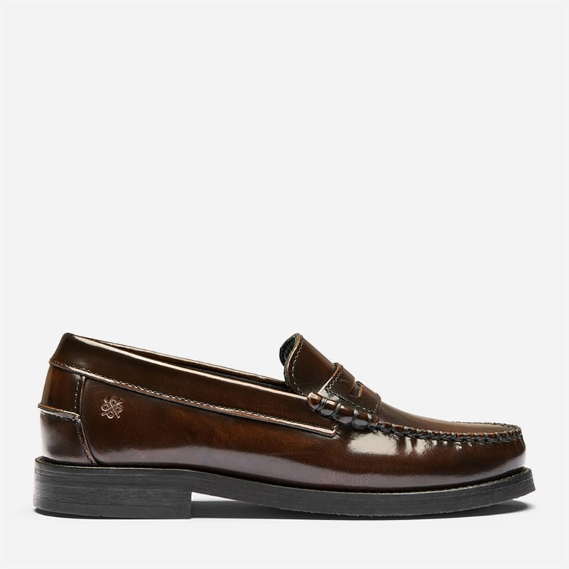 Womens Norah Loafers Brown Polido - Image 2