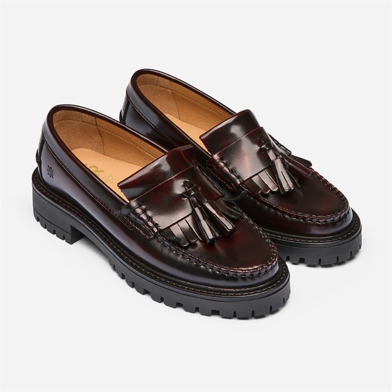 Womens Lula Loafers Bordo Polido - Image 1