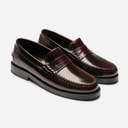 Womens Norah Loafers Bordo Polido