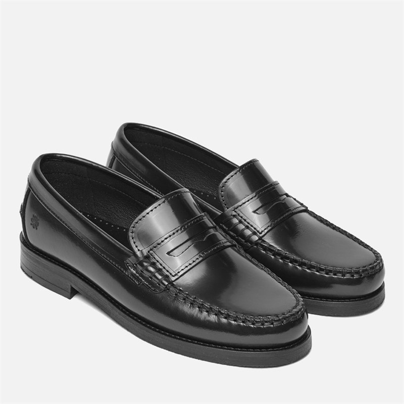 Womens Norah Loafers Black Polido - Image 1