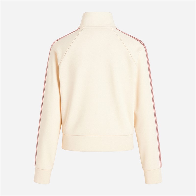 Girls GRJuni Sports Zip Cardigan Off White - Image 2