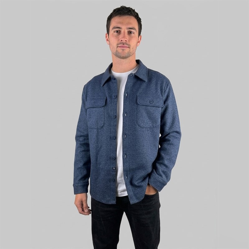 Mens Daxcaster Shirt Sky Captain - Image 1