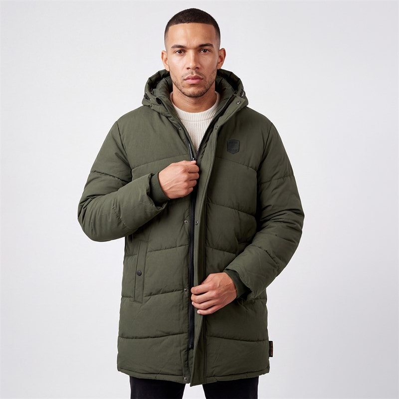 Mens Panki Coat Raven - Image 3