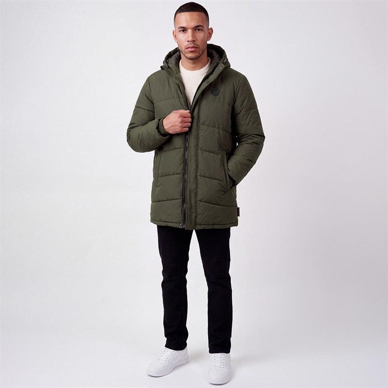 Mens Panki Coat Raven - Image 4