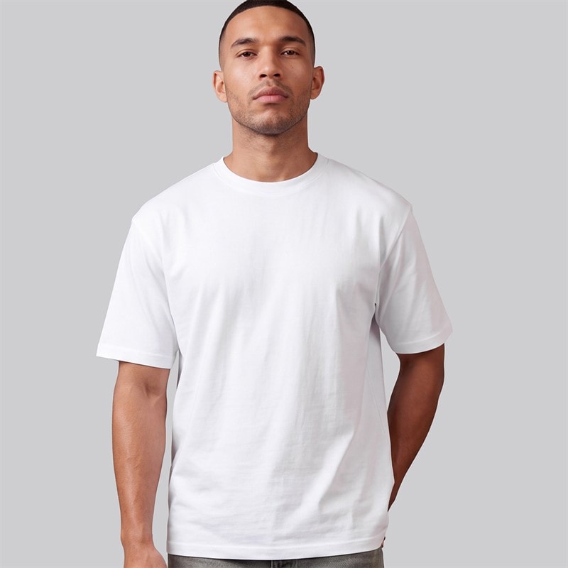 Mens Simon T-Shirt White - Image 2