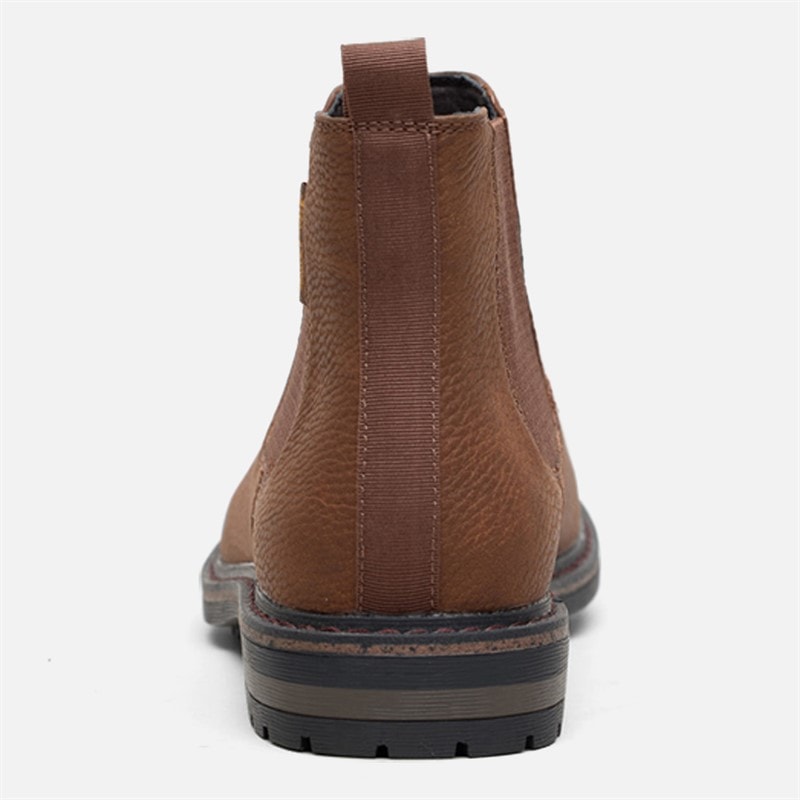 Mens Vincent Chelsea Boots Tan - Image 4