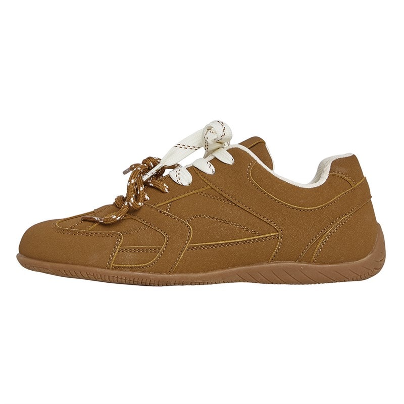 Womens Hollie Trainers Tan - Image 1