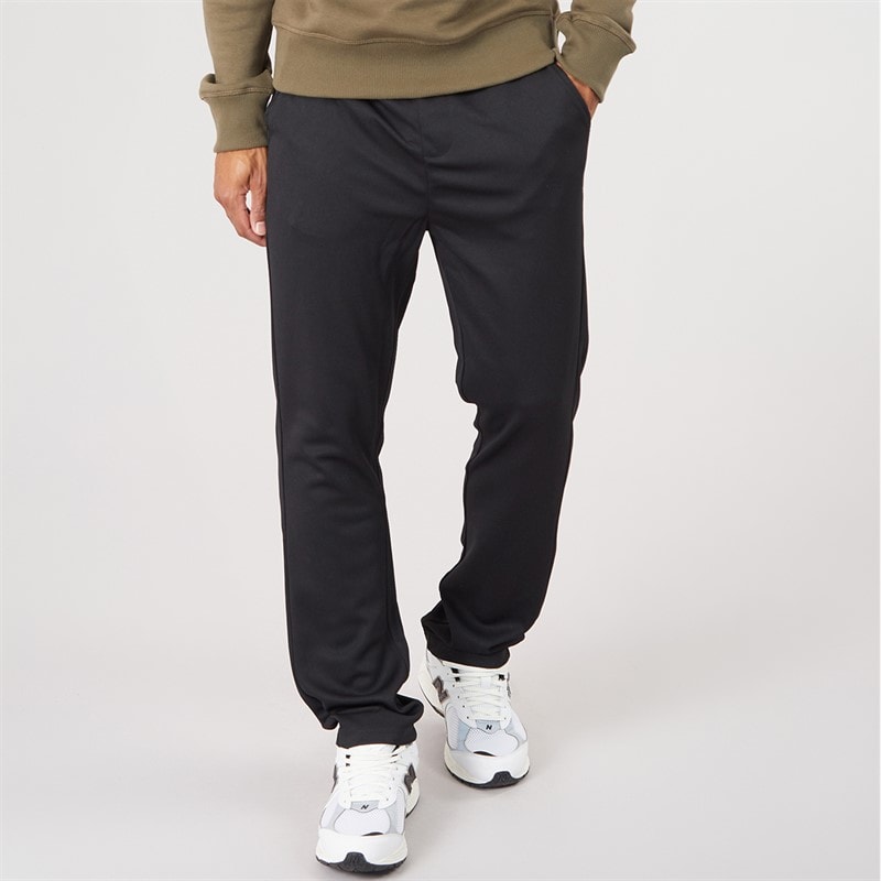 Mens Cormack Regular Fit Jog Pants Jet Black - Image 1