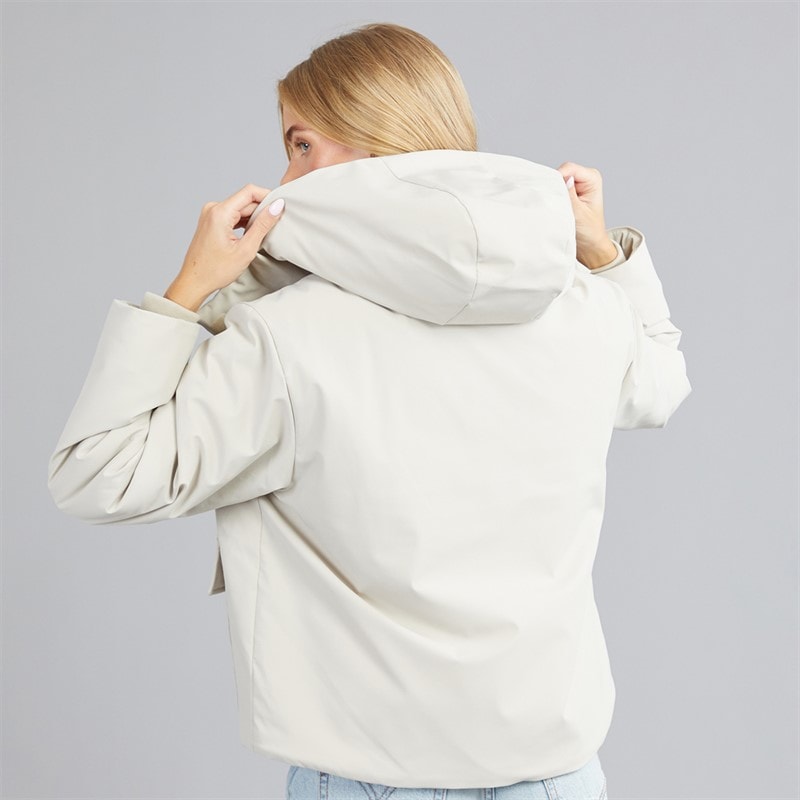Womens Elevate Padded Jacket Stone - Image 2