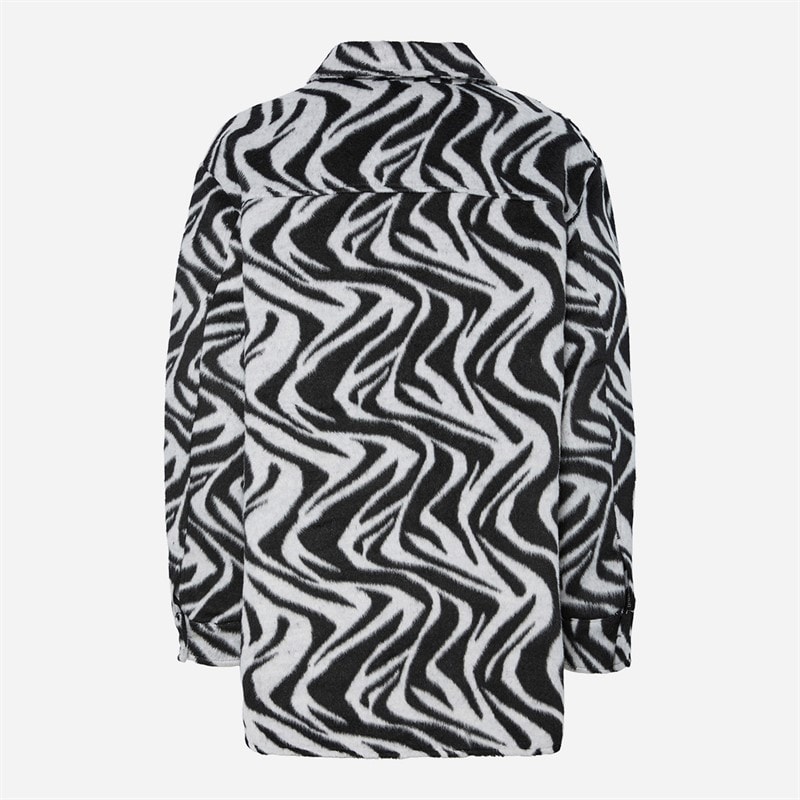 Womens Saga Shacket Black - Image 2