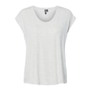 Womens Alice Glitter T-Shirt Light Grey Melange