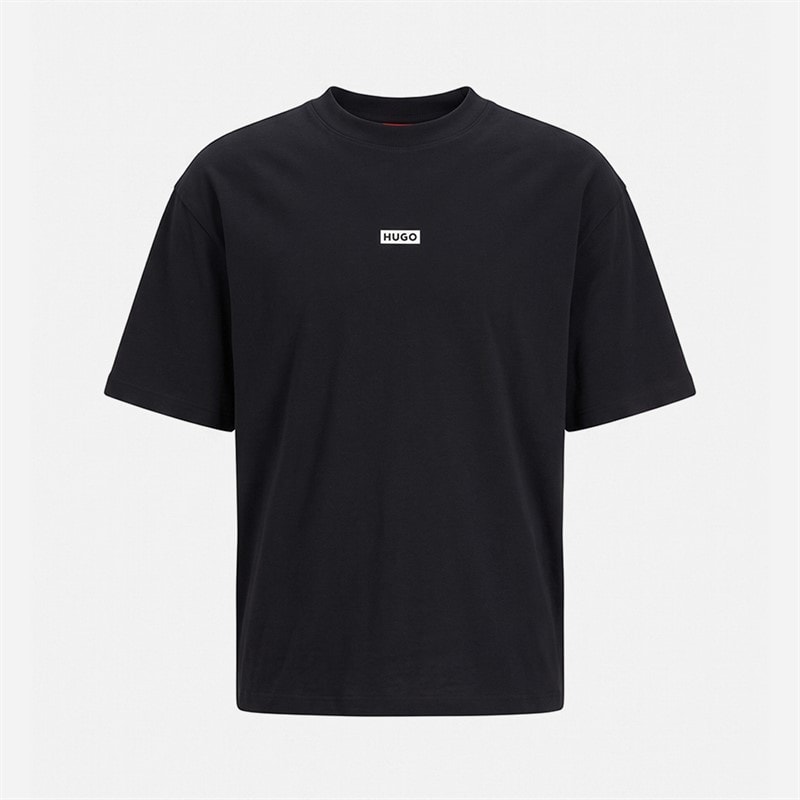 Mens Nalono T-Shirt Black - Image 2