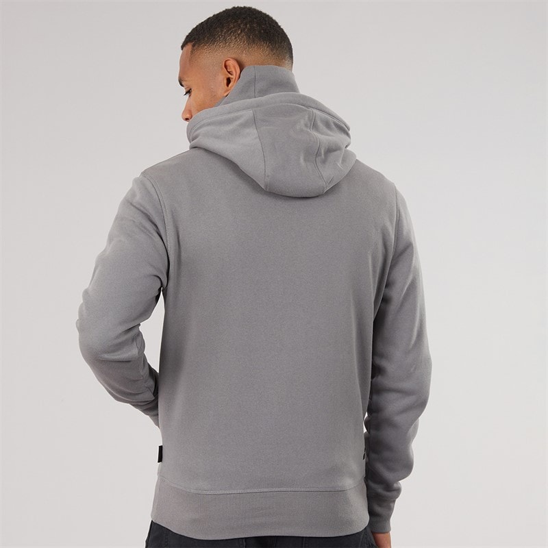 Mens Woosh Hoodie Steel Grey - Image 2