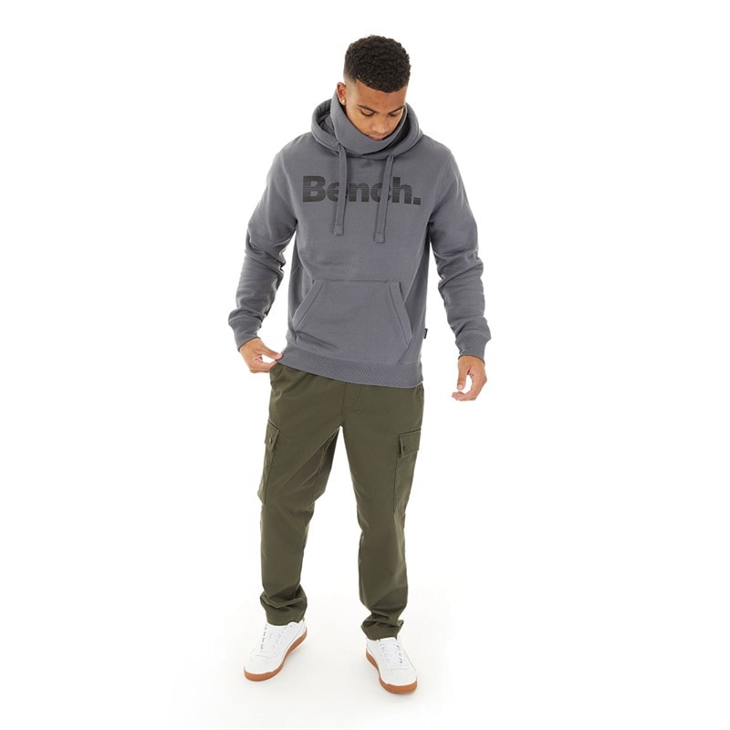 Mens Woosh Hoodie Steel Grey - Image 4