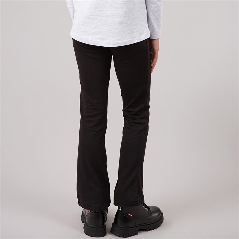 Girls Ayelet Puff Print Leggings Black - Image 2