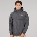 Mens Callum Anorak Jacket Dark Grey