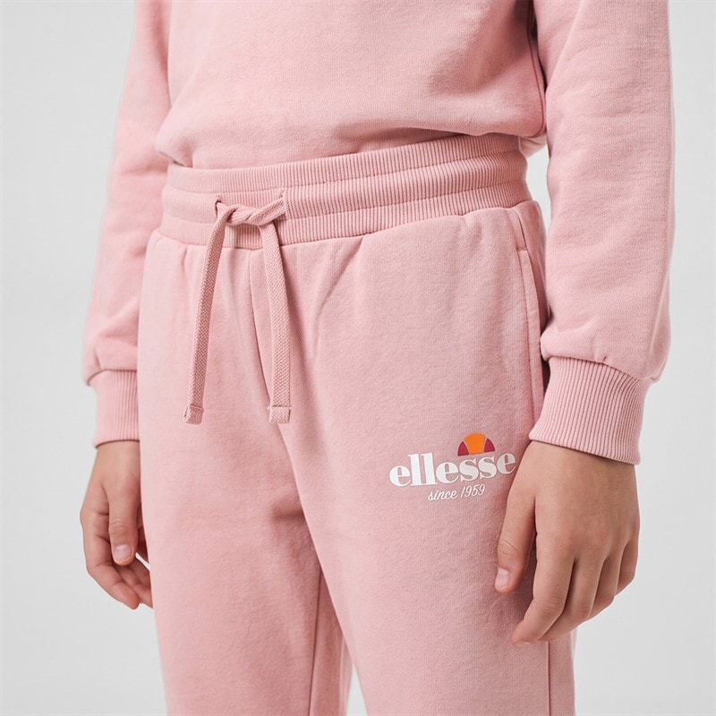Junior Girls Paige Sweatshirt And Joggers Pink - Image 4