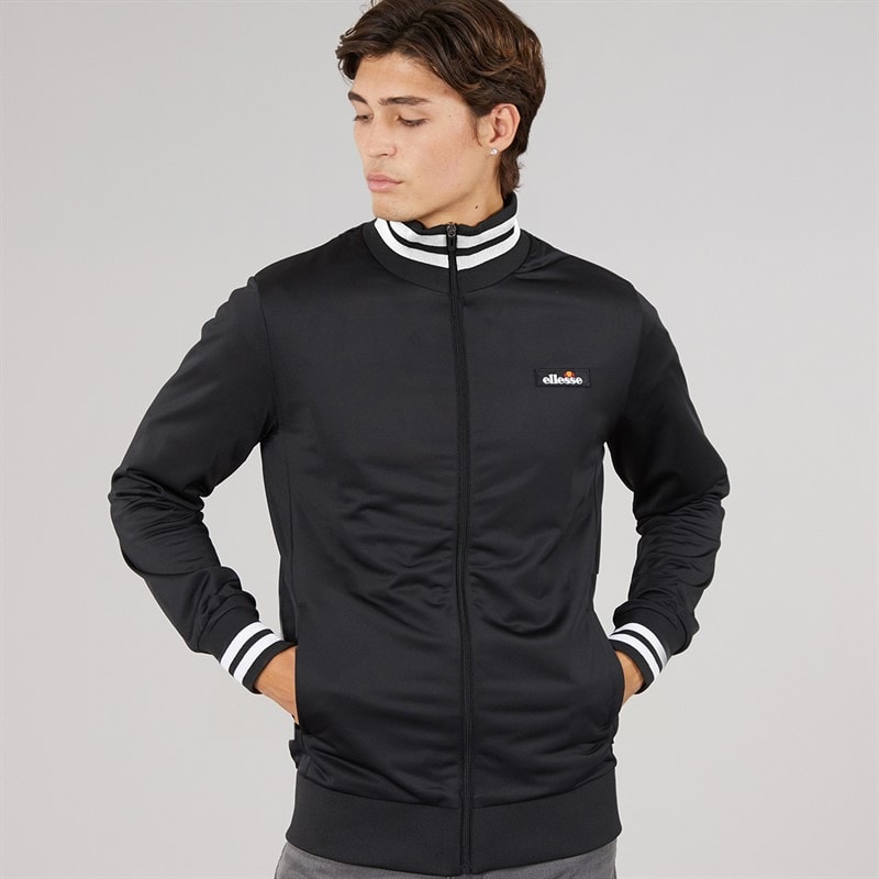Mens Lochi Track Jacket Black - Image 3