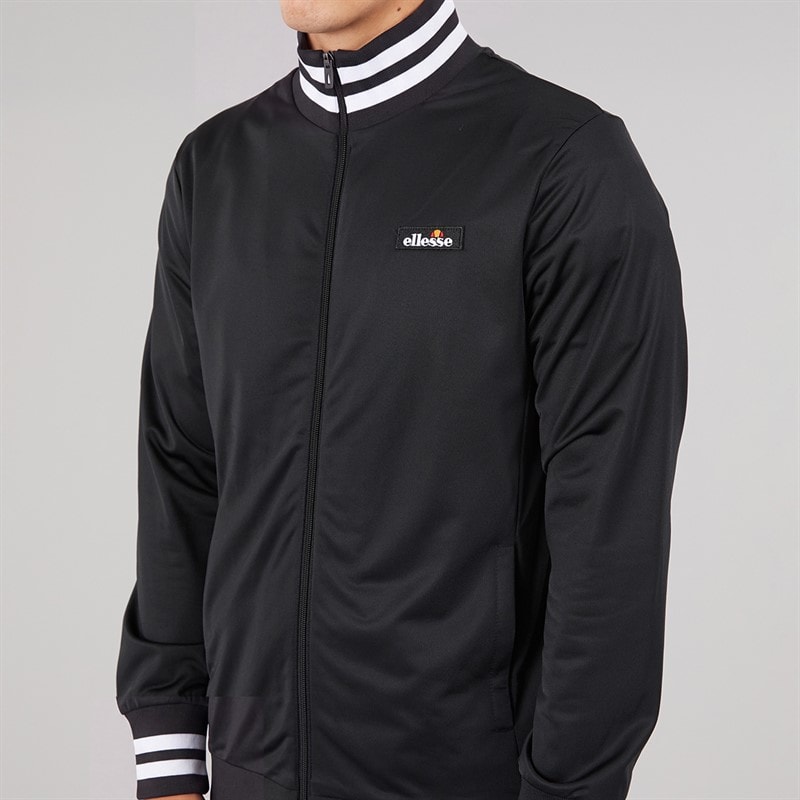 Mens Lochi Track Jacket Black - Image 5