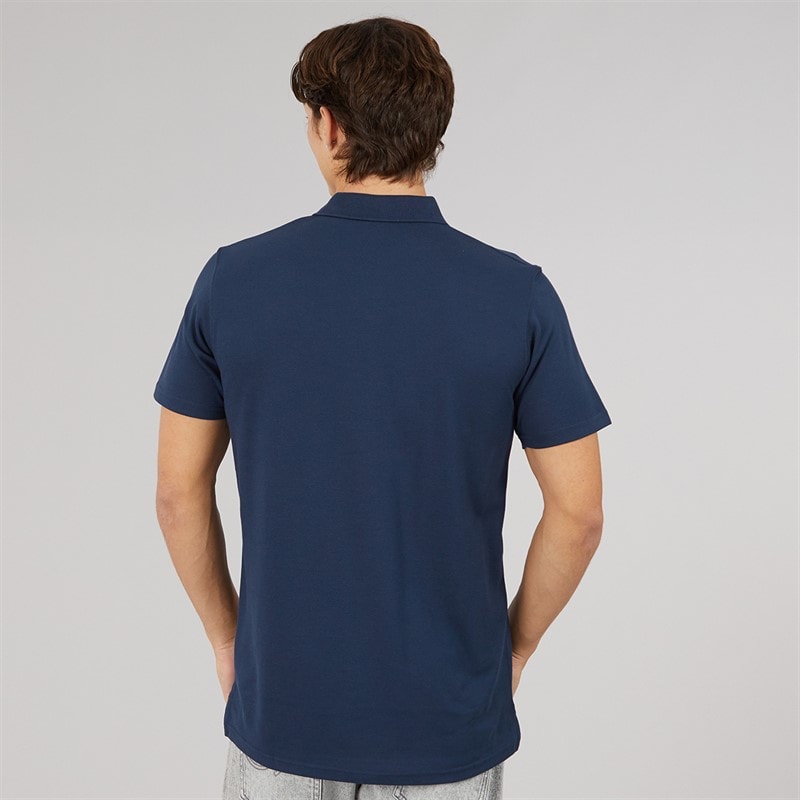 Mens Senago Polo Shirt Navy - Image 2
