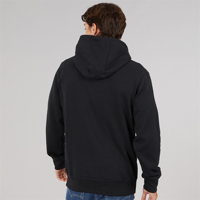 Mens Lamprey Hoodie Black - Image 2