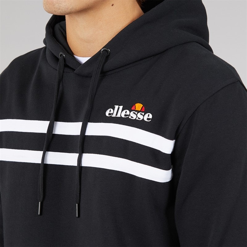 Mens Lamprey Hoodie Black - Image 3