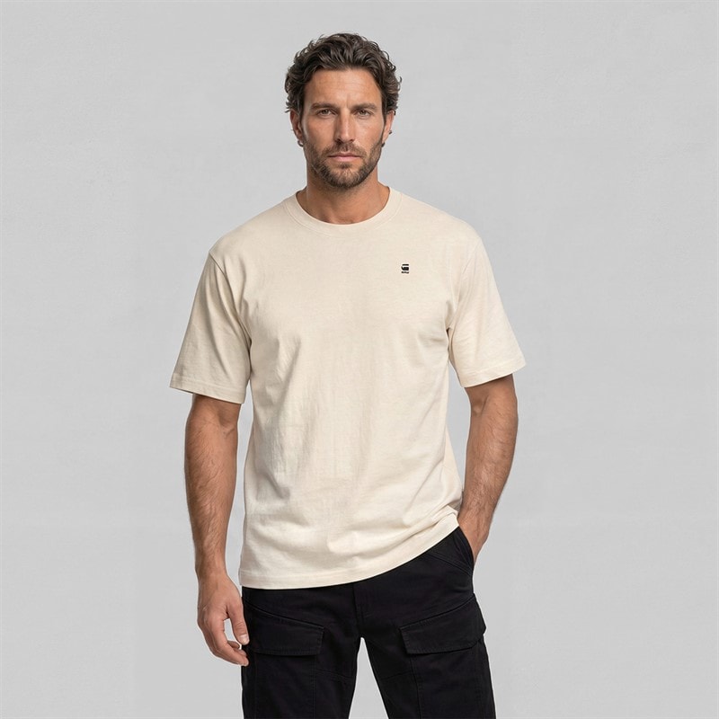 Mens Boxy T-Shirt White - Image 2