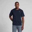 Mens Boxy T-Shirt Dark Blue