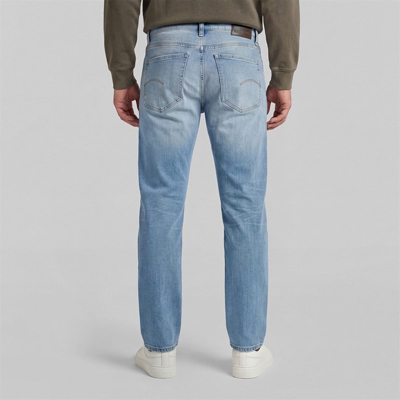 Mens Type M Straight Fit Jeans Mid Blue - Image 2