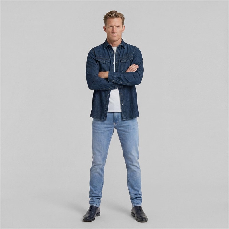 Mens 331 Slim Fit Jeans Light Aged - Image 4