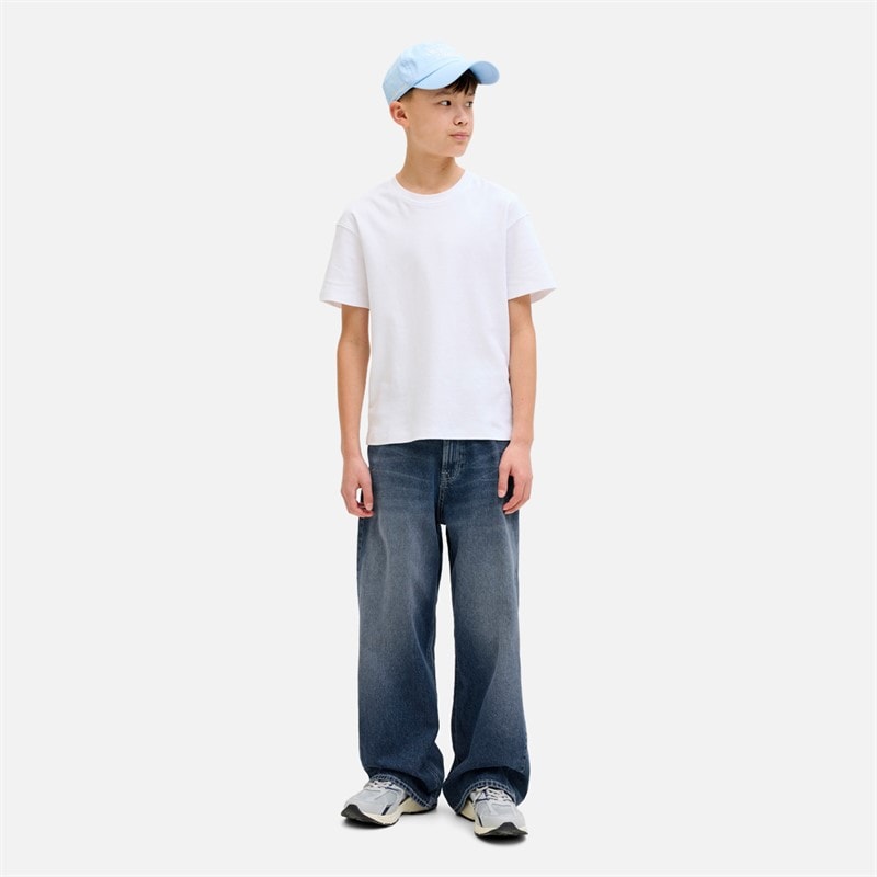 Boys Dave Original SQ 138 Wide Fit Jeans Blue Denim - Image 4