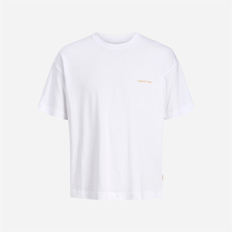 Mens Montauk Back Graphic T-Shirt Bright White Detail Bandana - Image 2