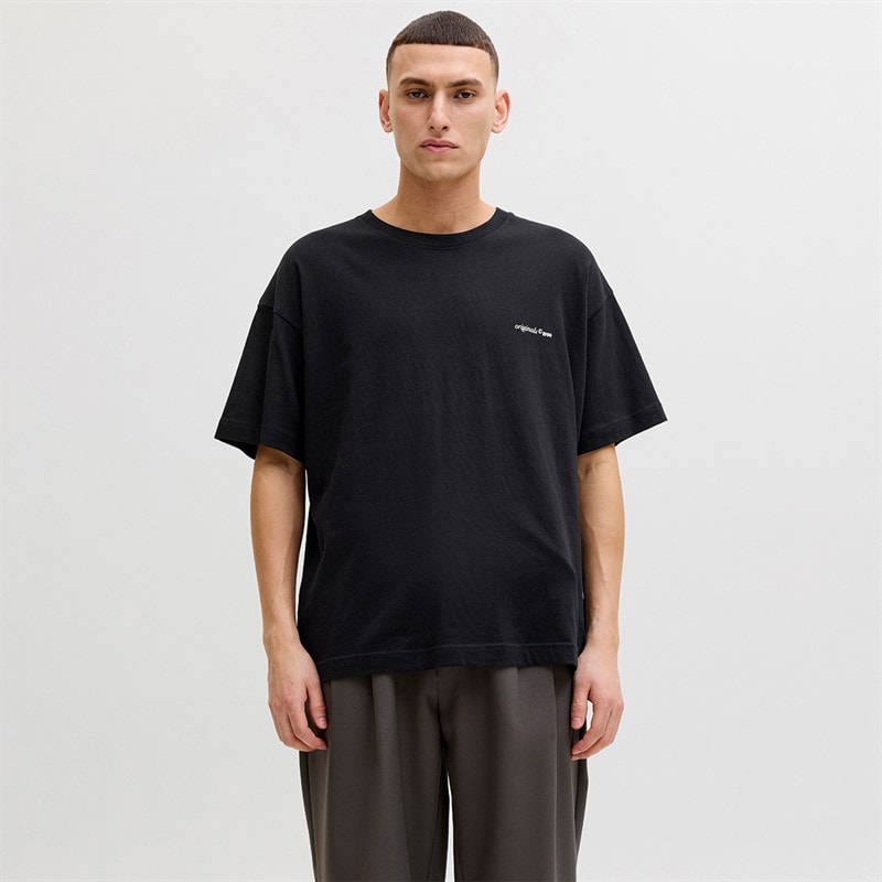 Mens Montauk AOP Back T-Shirt Black Detail Bandana - Image 2
