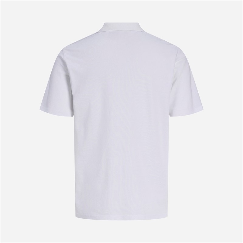 Mens Alliance Polo Shirt Bright White - Image 2