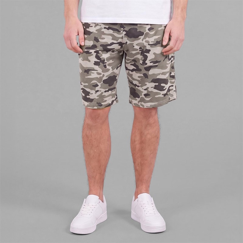 Kangaroo Poo Mens Jersey Shorts Camo