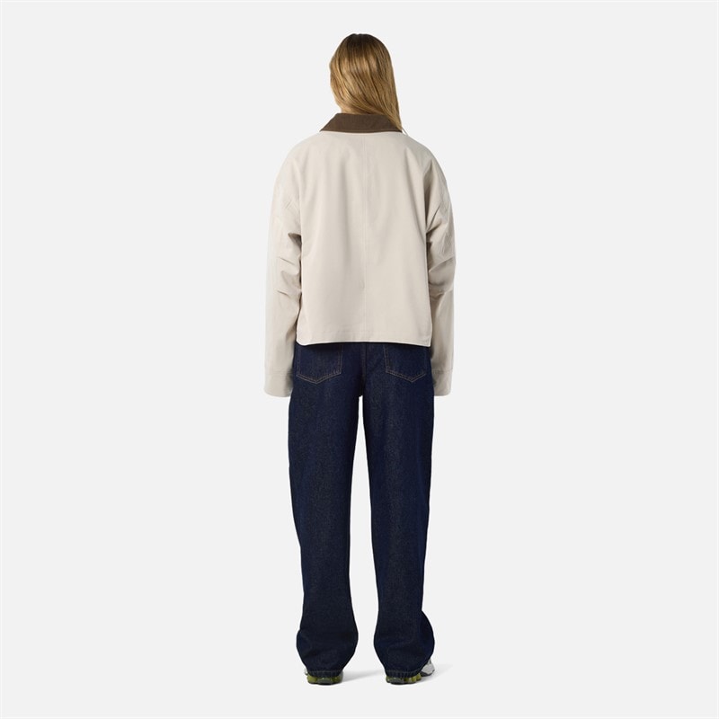 Womens Nora Corduroy Collar Jacket Silver Lining - Image 3