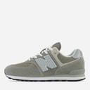 Junior 574 Trainers Grey/White
