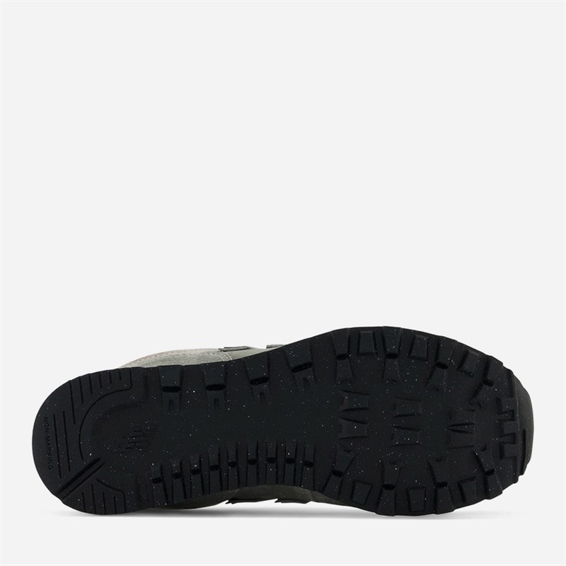 Junior 574 Trainers Grey/White - Image 2