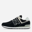 Junior 574 Trainers Black/White