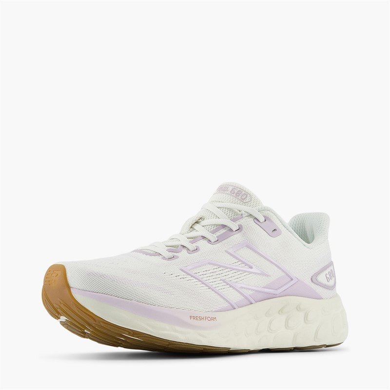 Womens 680 V8 Neutral Running Shoes Sea Salt /Taroe - Image 3