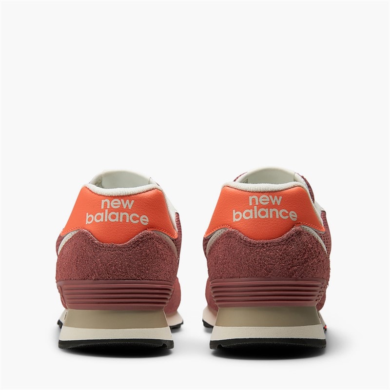 574 Trainers Red Rock/Tangerine Heat - Image 3