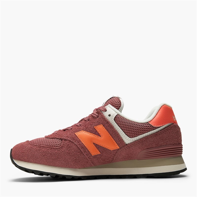574 Trainers Red Rock/Tangerine Heat - Image 5