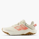 Womens Dynasoft Nitrel V6 Trail Running Shoes Angora/Sunfade Red/Timberwolf