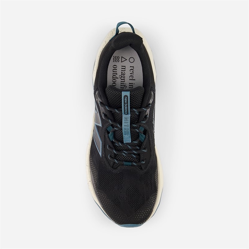 Mens Dynasoft Nitrel V6 Trail Running Shoes Black/Salt Water/Timberwolf - Image 4