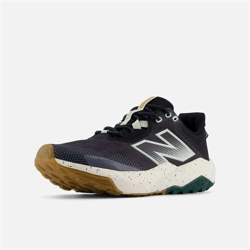Mens Dynasoft Nitrel V6 Trail Running Shoes Phantom/Natural Mint Sea - Image 3