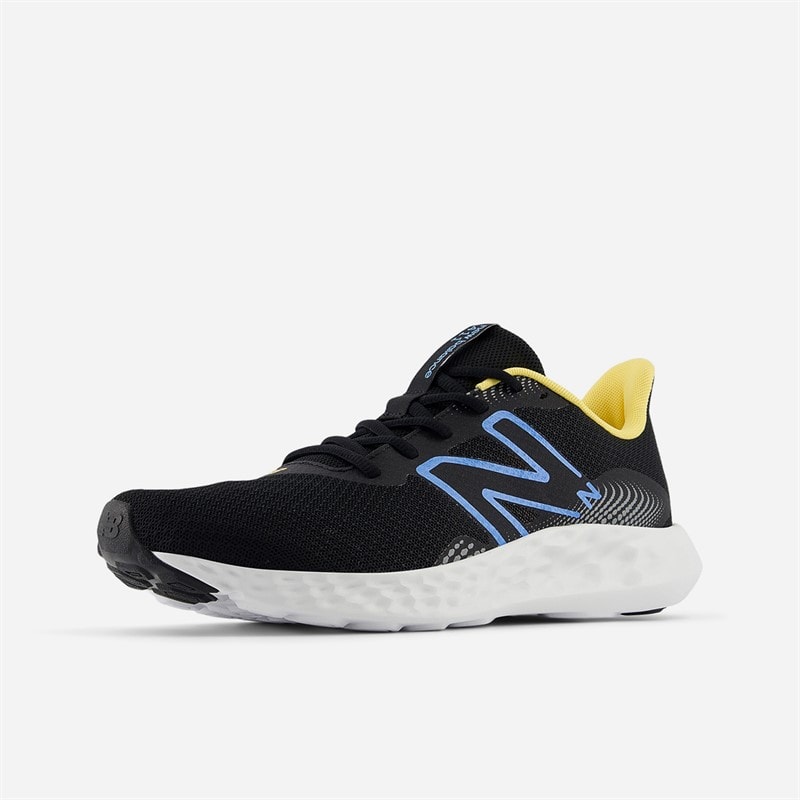 Mens 411 V3 Neutral Running Shoes Black/Yellow - Image 3