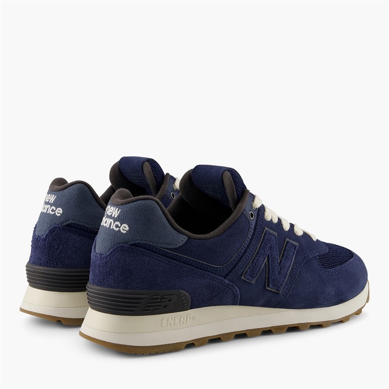 574 Trainers Navy Blue Indigo - Image 3