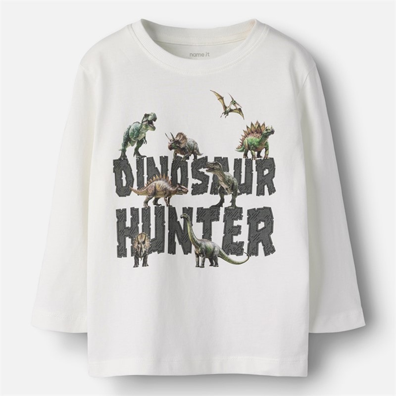 Name It Boys Voto Long Sleeve Top Cloud Dancer