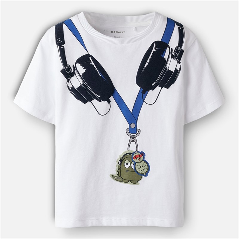 Name It Boys Henni T-Shirt Bright White