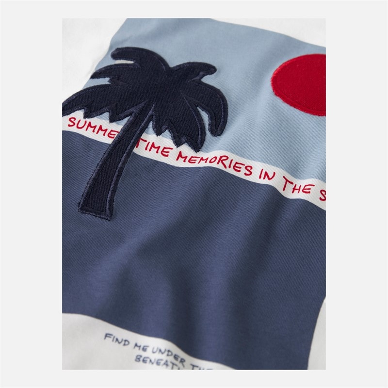 Boys James T-Shirt Bright White - Image 2